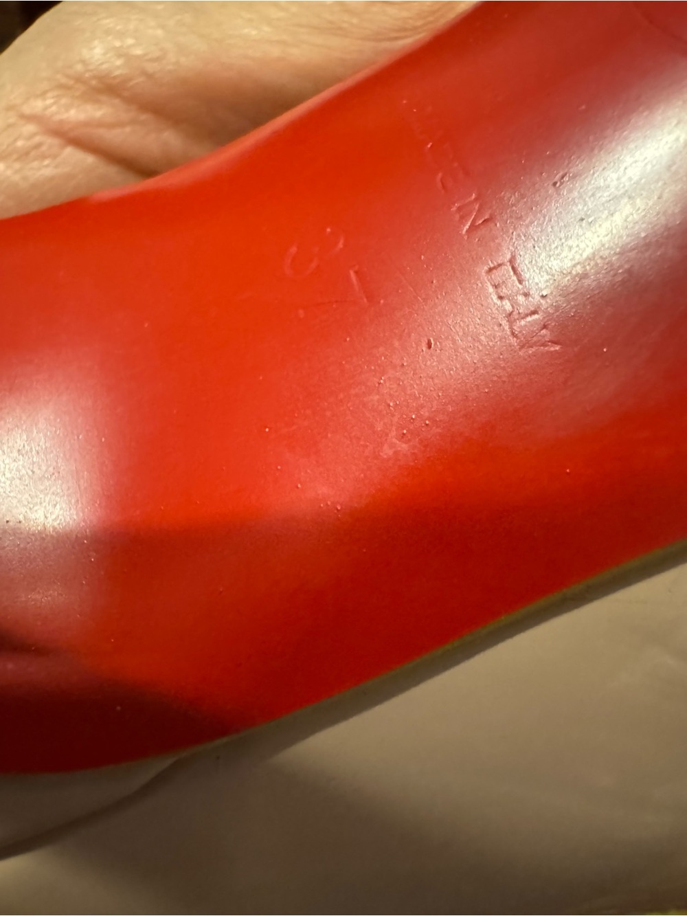 Christian Louboutin Nude Patent Pointed-Toe Stiletto Pumps size 37 authentic - Picture 12 of 12